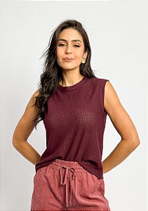 Regata Malha Tricô Color