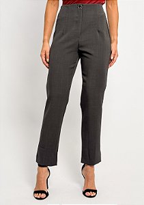 Calça Reta Alfaiataria Clássica