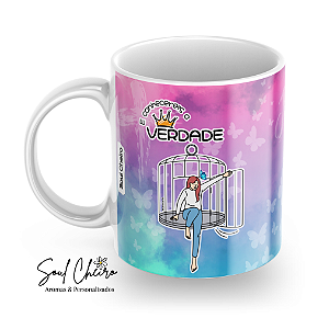 Caneca Conhecereis a verdade...
