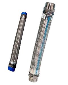 FLEXÍVEL DE INOX 50 CM COM GIRATÓRIO