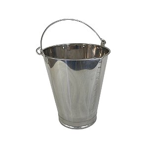 BALDE GRADUADO DE INOX