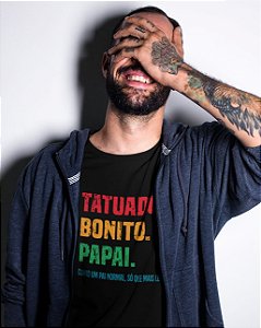 Camiseta Tatuado Bonito Papai