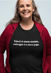 Camiseta Vovó é meu Nome