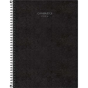 Planner Executivo Espiral 20 x 27,5 cm Cambridge 2026