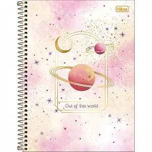 CADERNO ESPIRAL CAPA DURA UNIVERSITÁRIO 16 MATÉRIAS MAGIC 256 FOLHAS