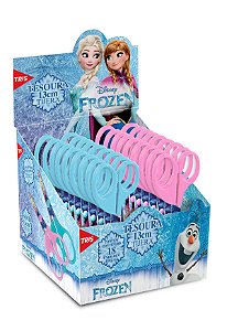 Tesoura Escolar Frozen Lâmina Decorada 13cm - Unidade