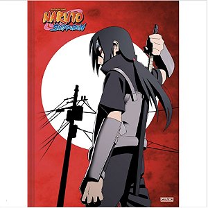 Caderno de Desenho Naruto Shippuden Animes 60 Folhas Capa