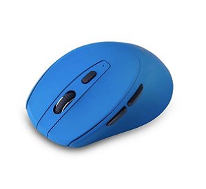 Mouse Oriente Sem fio Maxprint Azul