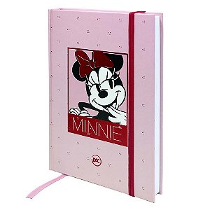 Caderno de anotações A5 Minnie com 336 Páginas