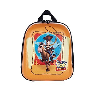 Mochila Infantil Disney Toy Story Woody Maxtoy Diplomata com Alça de Costas