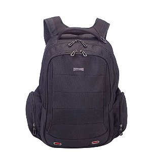 Mochila Grande 2 Compartimentos Laptop Web 3.0 Plus - Preto