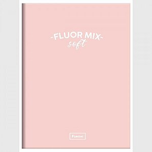 Caderno Brochura Grande Capa Dura Fluor Mix Soft 80 Folhas