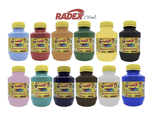 Tinta Guache 250ml Radex - Unidade