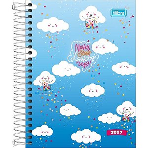 Agenda Espiral Diária 11,7 x 16,4 cm Pepper Feminina 2027