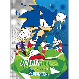 Agenda Costurada 2 Dias por Página 12,3 x 16,6 cm Sonic Permanente