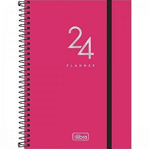 PLANNER ESPIRAL 12,9 X 18,7 CM NEON 2024