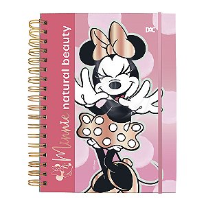 Caderno Smart Universitário com folhas e divisórias reposicionáveis Disney Minnie