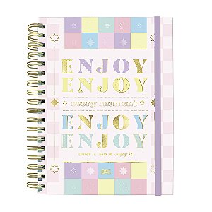 Caderno Smart Universitário com folhas e divisórias reposicionáveis DAC Enjoy