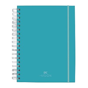 Caderno Smart Universitário com folhas e divisórias reposicionáveis DAC VISION Verde