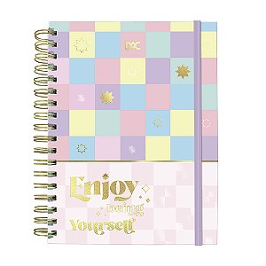 Caderno Smart Mini com folhas e divisórias reposicionáveis DAC Enjoy