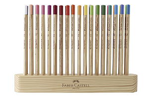 Lápis de Cor 36 cores SuperSoft Natural Edition - Faber-Castell