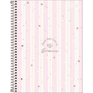 Caderno Espiral Capa Dura Universitário Connect 1 Matéria Soho 80 Folhas