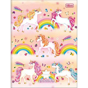 Caderno de Caligrafia Brochura Capa Dura Blink 40 Folhas