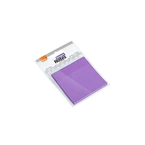BLOCO SMART NOTES 76X76MM - ROXO NEON - 50FLS - 1BLOCO - BRW