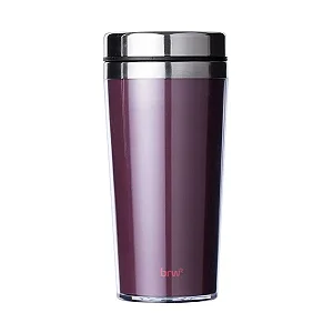 COPO METÁLICO TÉRMICO 450ML - VERMELHO ESCURO - BRW