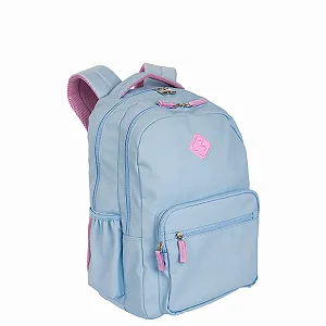 Mochila 2 Compartimentos Sestini College Hydroblock Sky - Azul