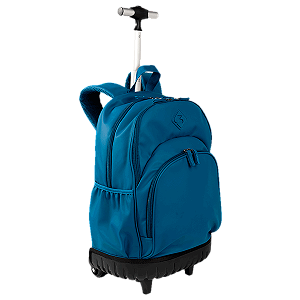 Mochila Carrinho Externo com Base Rígida Sestini Rolling Hydroblock - Azul Noturno