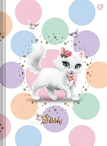 Caderno Brochura Grande Capa Dura Sissi 80 Folhas