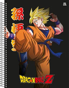 Caderno Universitário 15 Matérias Capa Dura Dragonball