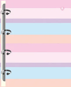 Caderno Colegial Argolado Cristales 160 folhas