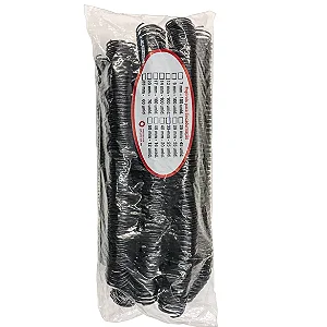 Espiral para Encadernação Preto 33 mm com 25 unidades