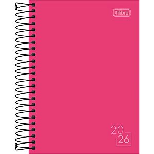 Agenda Espiral Diária 12,9 x 18,7 cm Spice Cores 2026