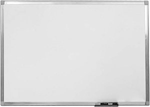 Quadro Branco Moldura Aluminio UV 200x120cm - Stalo