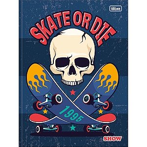 Caderno Brochura Capa Dura Universitário Show 80 Folhas Sortidos Tilibra