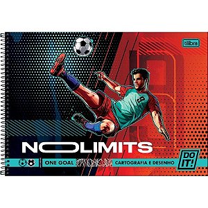 Caderno de Cartografia e Desenho Espiral Capa Dura Do It! 80 Folhas Sortidos Tilibra