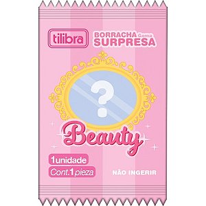 Borracha Surpresa Beauty Sortidos Tilibra - Unidade