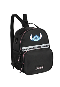 Lancheira Stitch LA50083 Preto