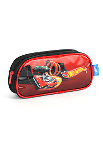 Estojo Simples Hot Wheels EI42584 Vermelho