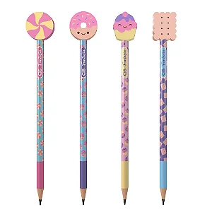 Lápis preto fantasia Candy Sortidos - Unidade - Cis