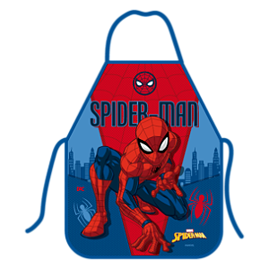 Avental Infantil PEVA Homem Aranha