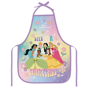 Avental Infantil PVC Princesas