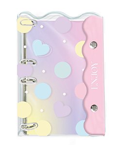 Fichário Colegial PVC Cristal Enjoy DAC