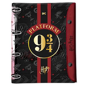 Fichário Universitário PVC Cristal Harry Potter