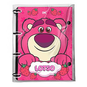 Fichário Universitário PVC Cristal Lotso