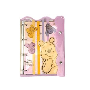 Fichário Universitário PVC Cristal Pooh