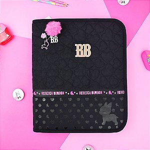 Fichário Universitário com Ziper Rebecca Bonbon